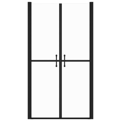 Douchedeur (83-86)x190 cm ESG transparant 86 x 190 cm Zwart Transparant