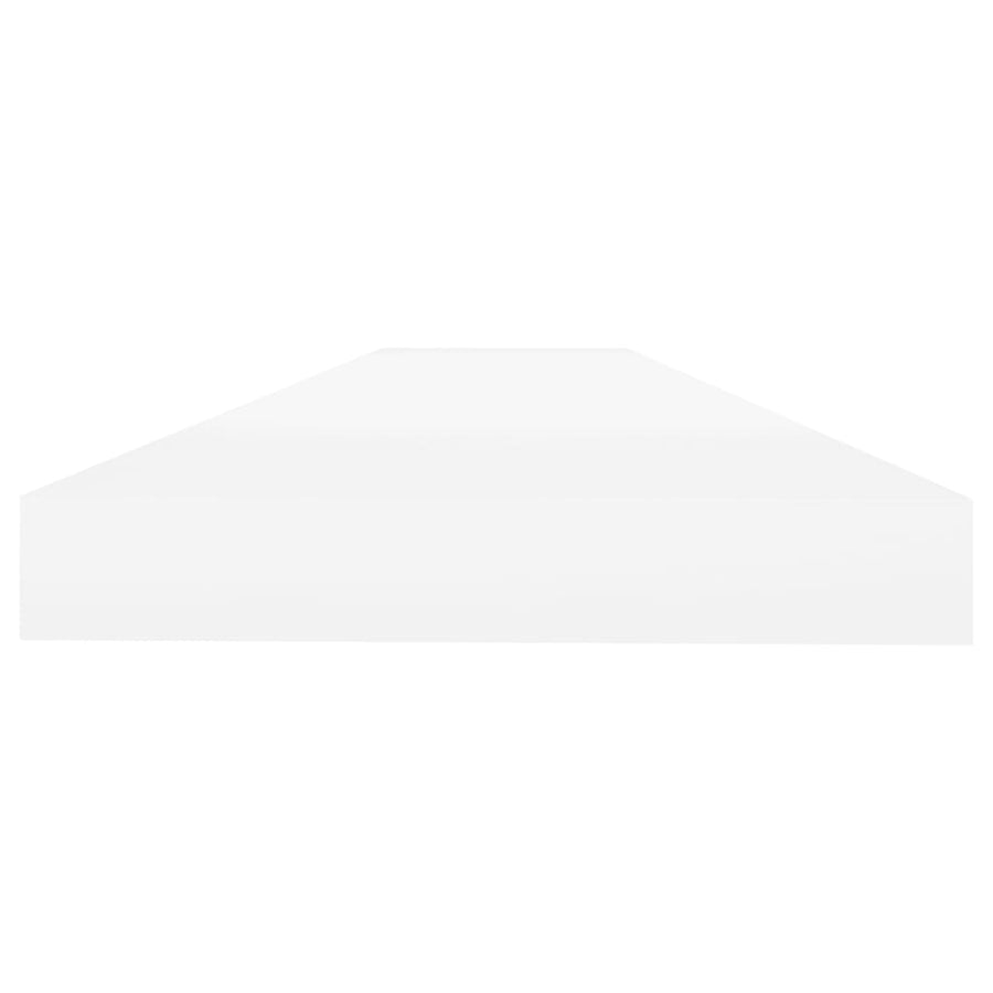 Wandschap Zwevend 90X23,5X3,8 Cm Mdf Kleurig En Eiken En Wit 1 90 x 23.5 x 3.8 cm