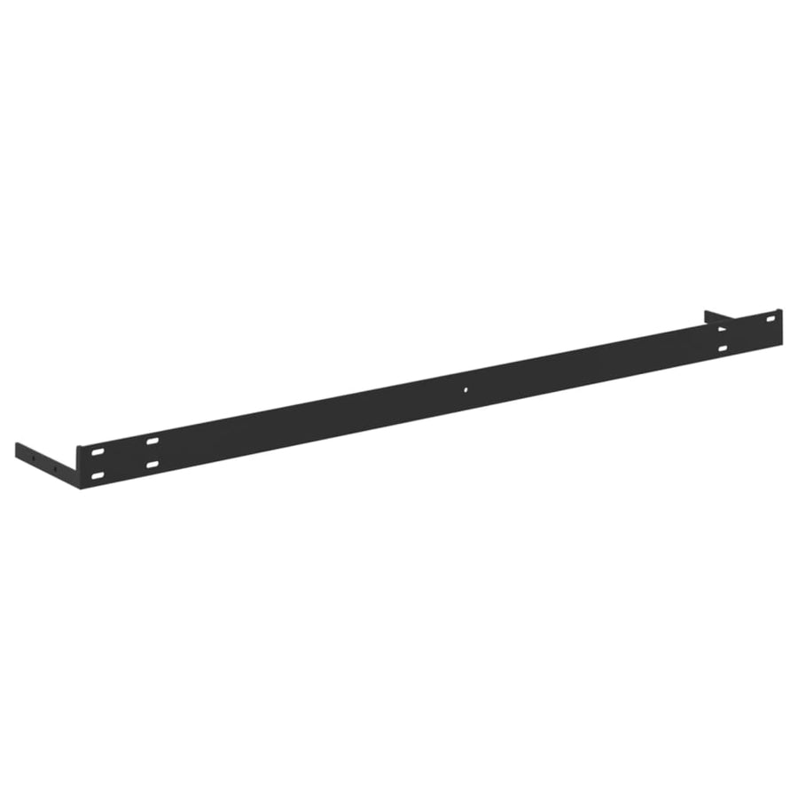 Wandschap Zwevend 90X23,5X3,8 Cm Mdf Kleurig En Eiken En Wit 1 90 x 23.5 x 3.8 cm