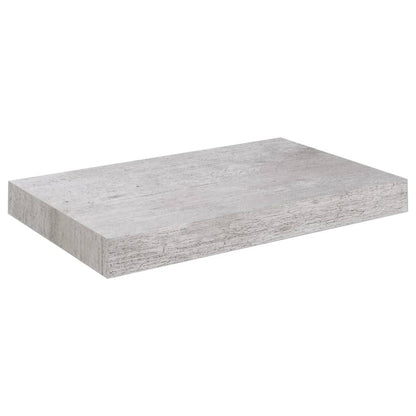 Wandschap Zwevend 23X23,5X3,8 Cm Mdf Betongrijs 1 23 x 23.5 x 3.8 cm