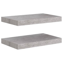 Wandschappen Zwevend 40X3X3,8 Cm Mdf Betongrijs 2 40 x 23 x 3.8 cm