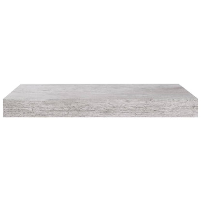 Wandschappen Zwevend 0X23X3,8 Cm Mdf Betongrijs 4 40 x 23 x 3.8 cm