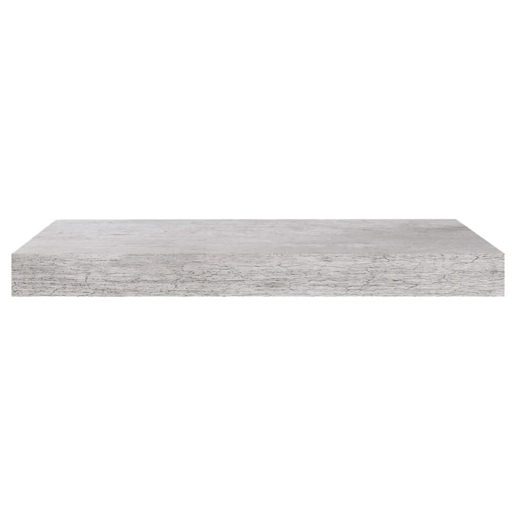 Wandschap Zwevend 50X23X3,8 Cm Mdf Betongrijs 1 50 x 23 x 3.8 cm