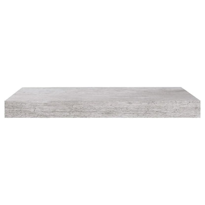 Wandschap Zwevend 50X23X3,8 Cm Mdf Betongrijs 1 50 x 23 x 3.8 cm