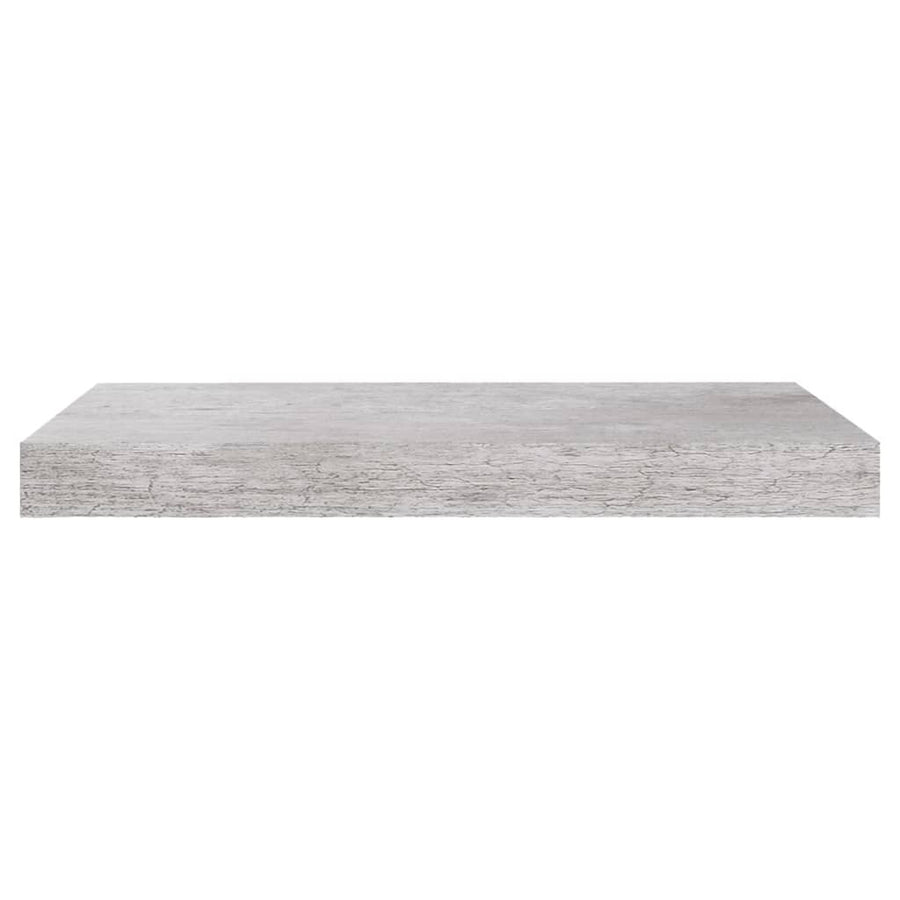 Wandschappen Zwevend 50X23X3,8 Cm Mdf Betongrijs 4 50 x 23 x 3.8 cm