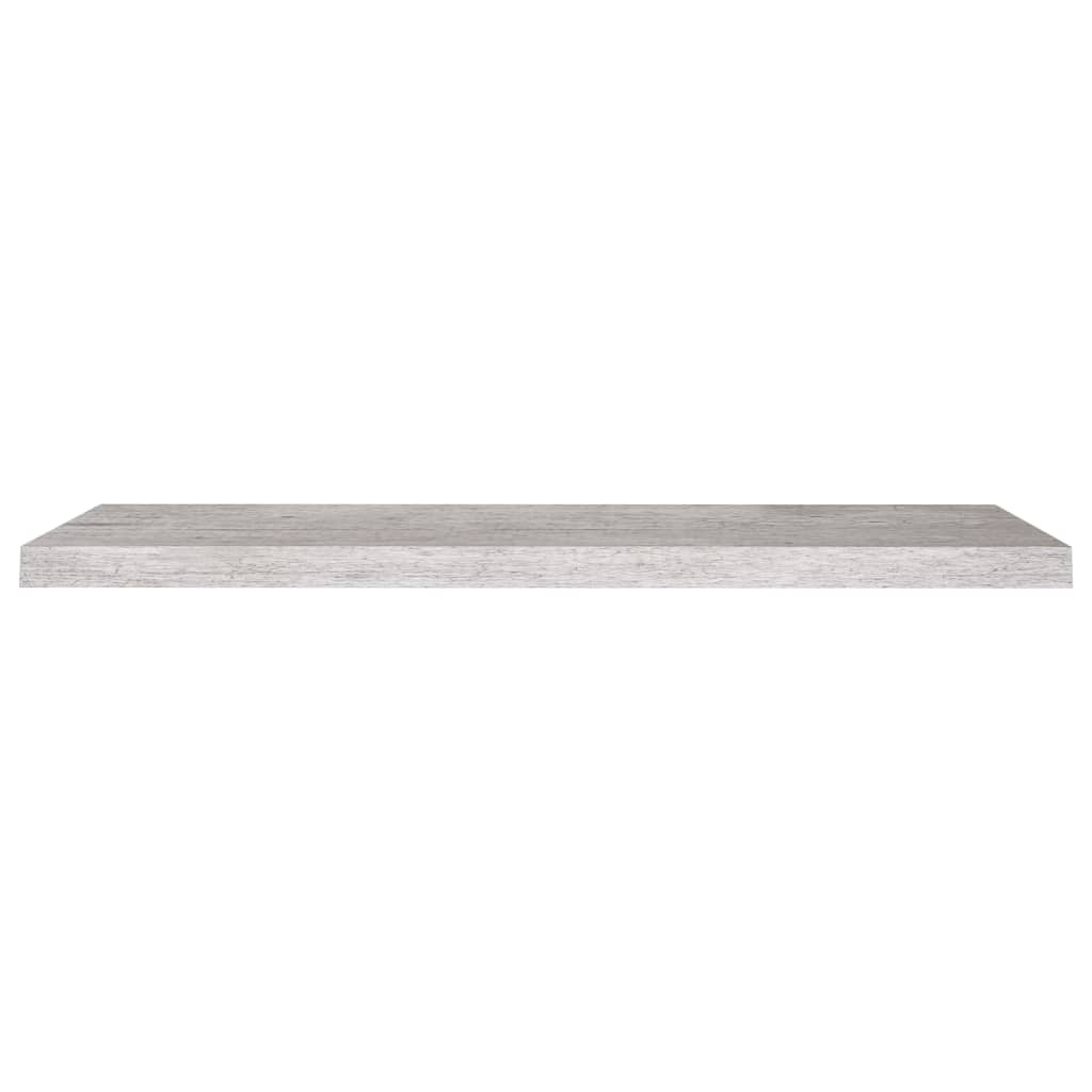 Wandschappen Zwevend 90X23,5X3,8 Cm Mdf Betongrijs 4 90 x 23.5 x 3.8 cm