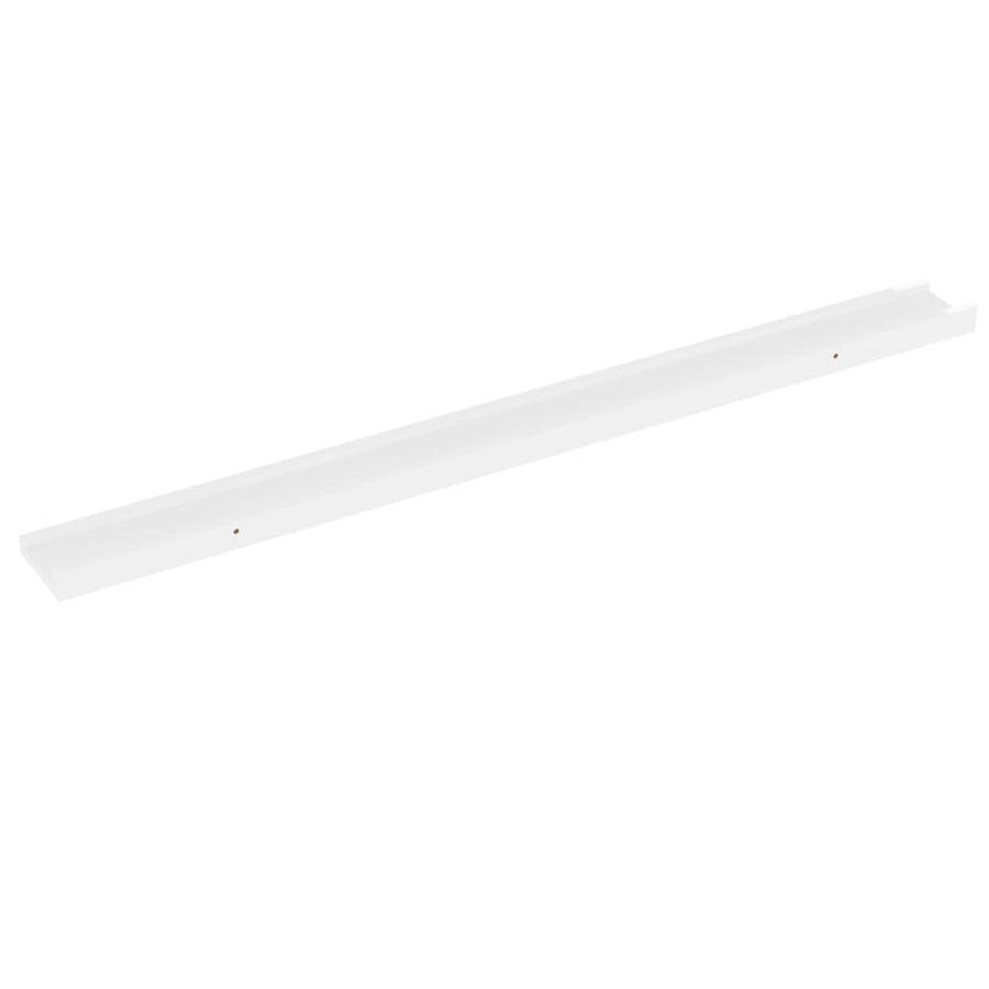 Wandschappen 4 100 x 9 x 3 cm Hoogglans wit