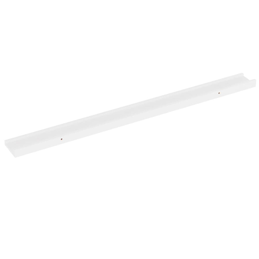 Wandschappen 2 100 x 9 x 3 cm Wit