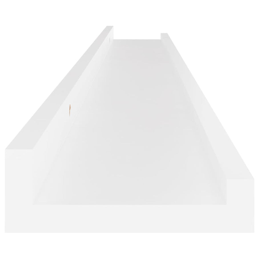 Wandschappen 2 100 x 9 x 3 cm Wit