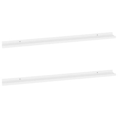 Wandschappen 2 115 x 9 x 3 cm Wit