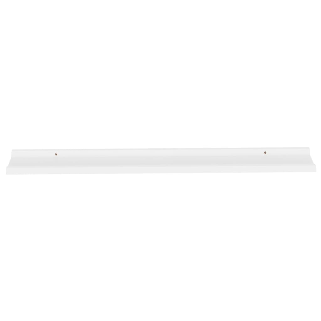 Wandschappen 2 115 x 9 x 3 cm Wit