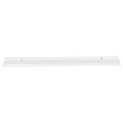 Wandschappen 2 115 x 9 x 3 cm Wit