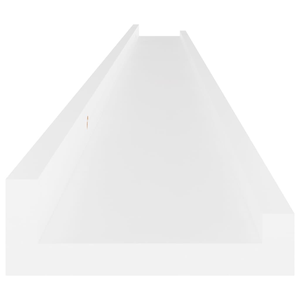 Wandschappen 2 115 x 9 x 3 cm Wit