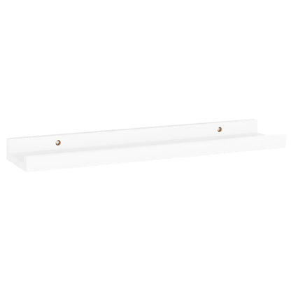 Wandschappen 4 40 x 9 x 3 cm Wit