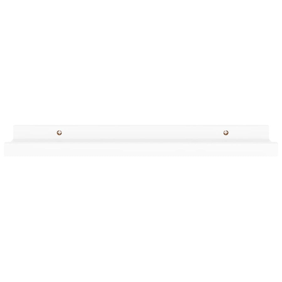 Wandschappen 4 40 x 9 x 3 cm Wit