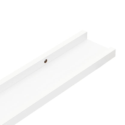 Wandschappen 4 40 x 9 x 3 cm Wit