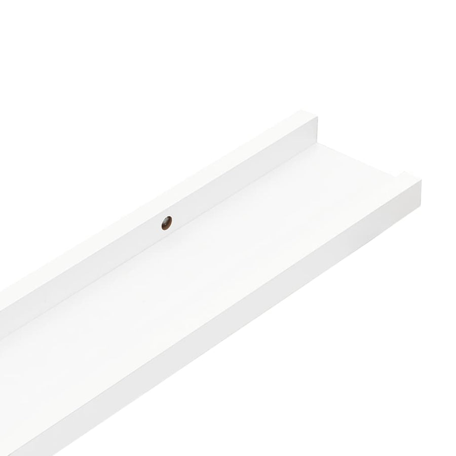 Wandschappen 4 40 x 9 x 3 cm Wit
