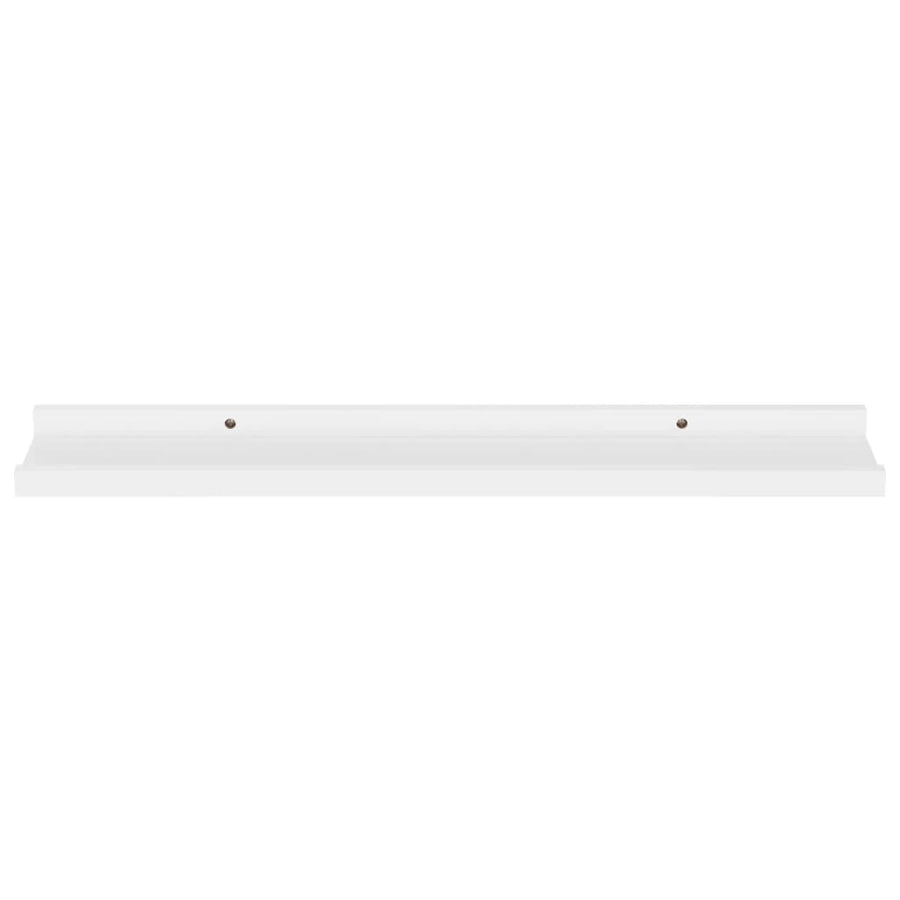 Wandschappen 4 60 x 9 x 3 cm Wit