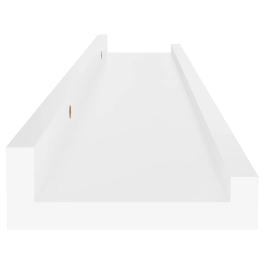 Wandschappen 4 60 x 9 x 3 cm Wit