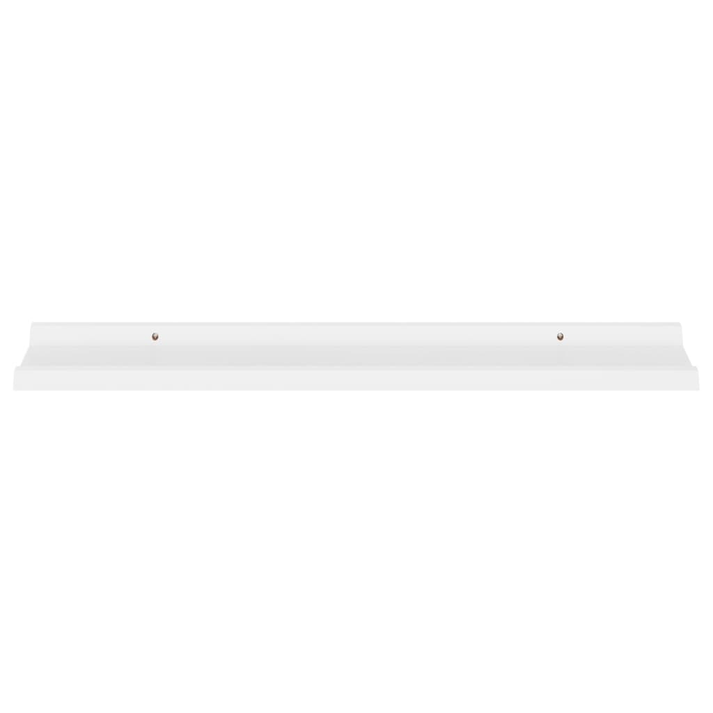 Wandschappen 4 80 x 9 x 3 cm Wit