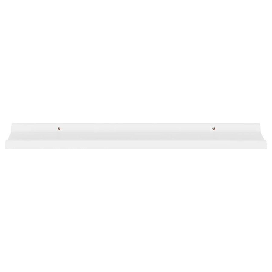 Wandschappen 4 80 x 9 x 3 cm Wit