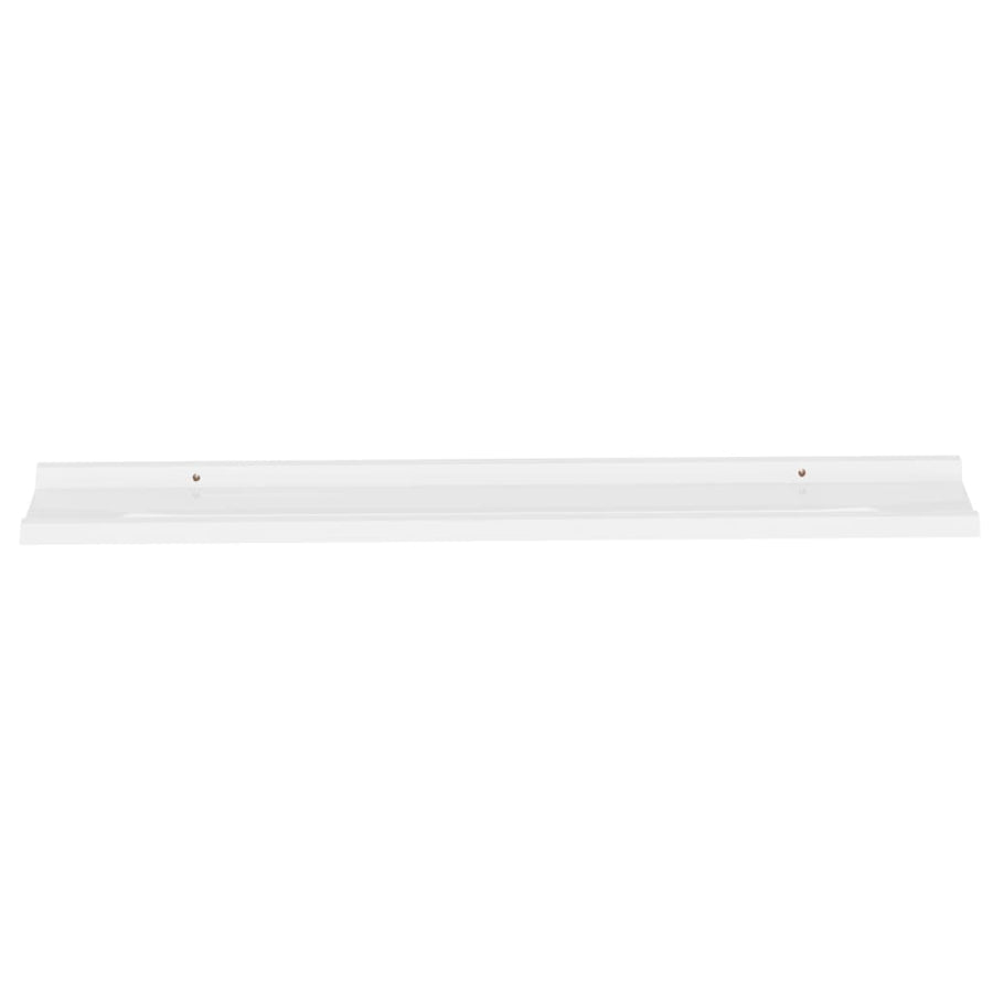 Wandschappen 4 100 x 9 x 3 cm Wit