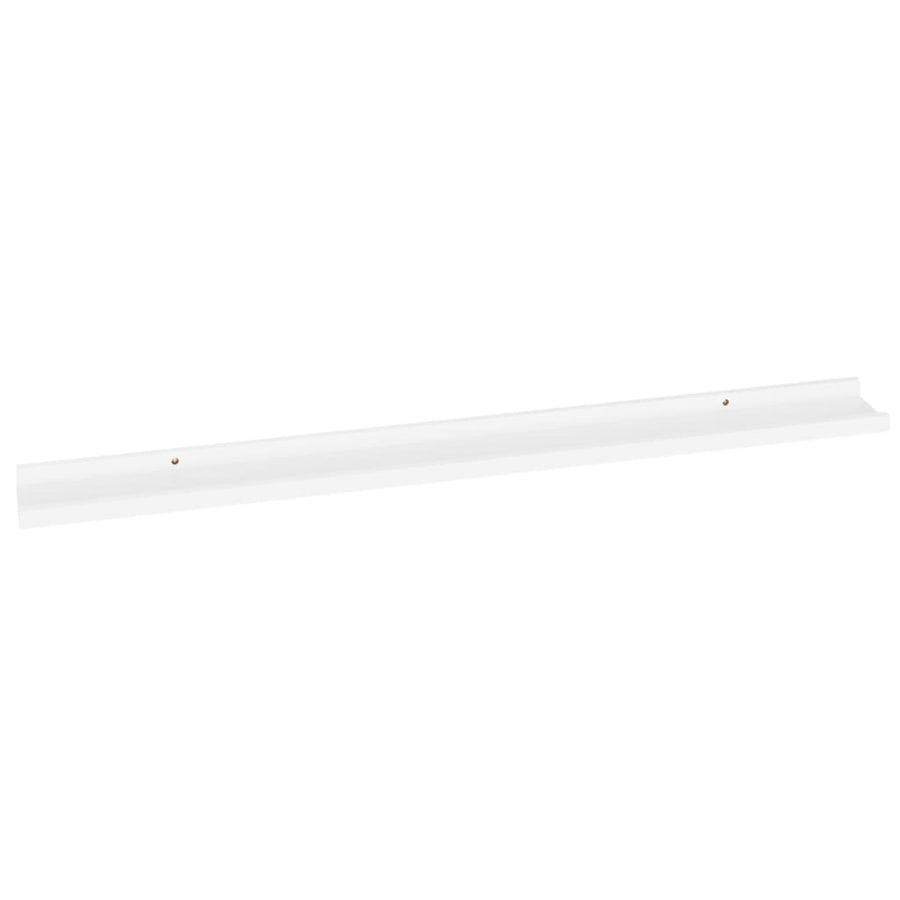 Wandschappen 4 100 x 9 x 3 cm Wit