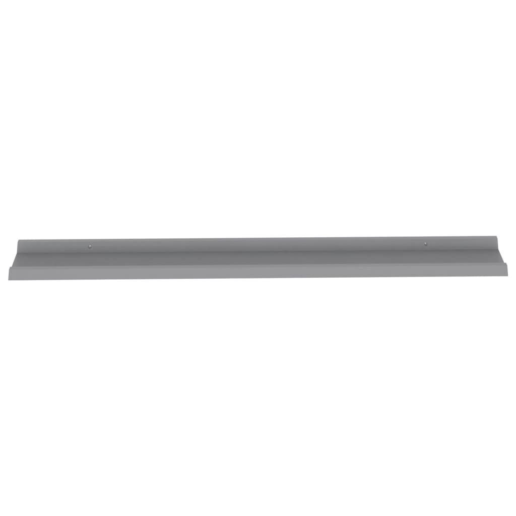 Wandschappen 2 115 x 9 x 3 cm Grijs