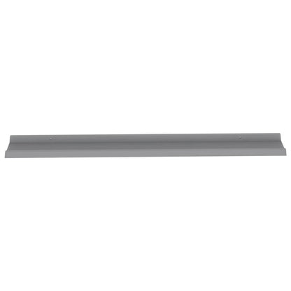 Wandschappen 2 115 x 9 x 3 cm Grijs