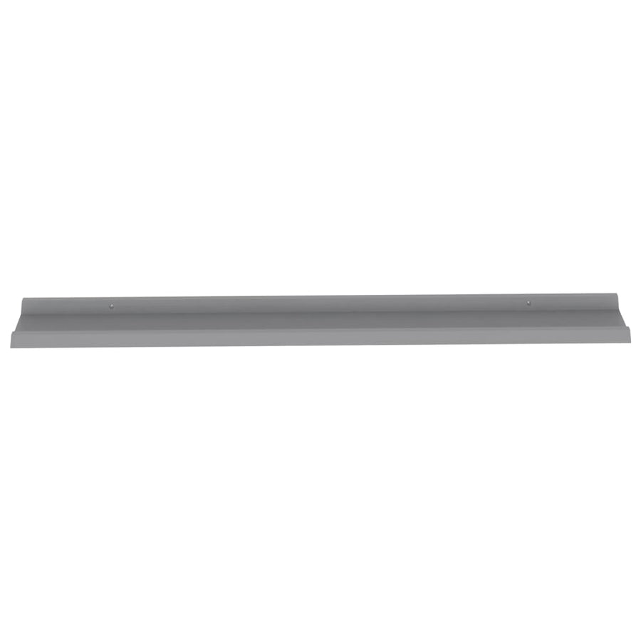 Wandschappen 2 115 x 9 x 3 cm Grijs