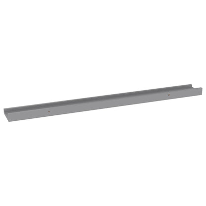 Wandschappen 4 80 x 9 x 3 cm Grijs