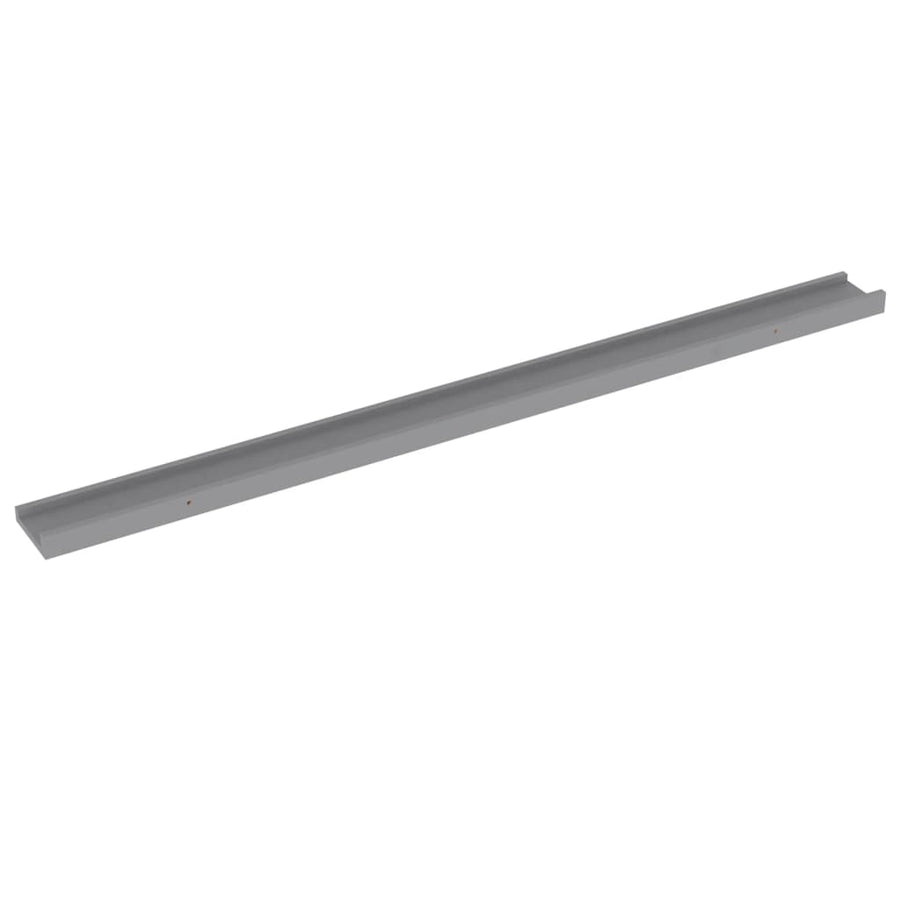 Wandschappen 4 115 x 9 x 3 cm Grijs