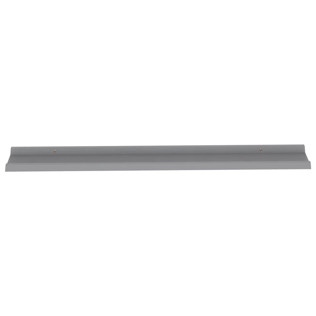 Wandschappen 4 115 x 9 x 3 cm Grijs