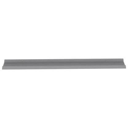 Wandschappen 4 115 x 9 x 3 cm Grijs