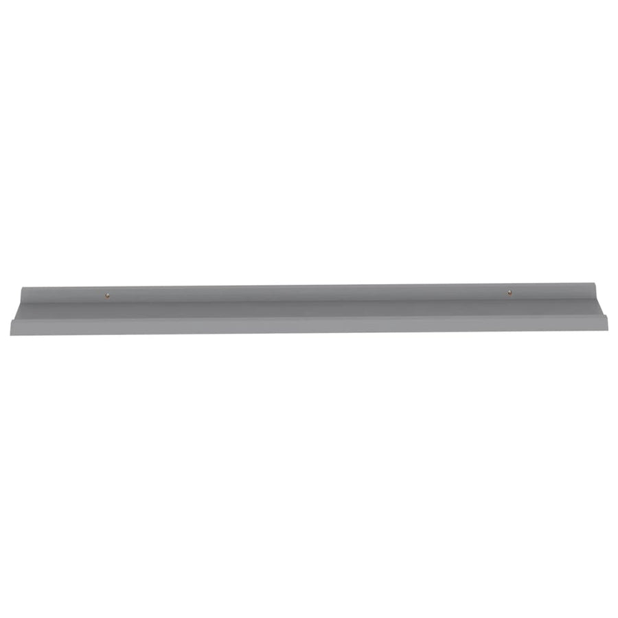 Wandschappen 4 115 x 9 x 3 cm Grijs
