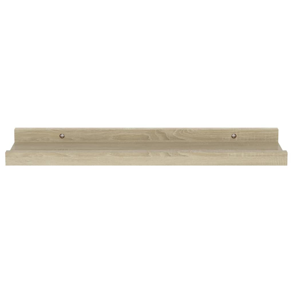 Wandschappen Kleurig 2 40 x 9 x 3 cm Sonoma eiken