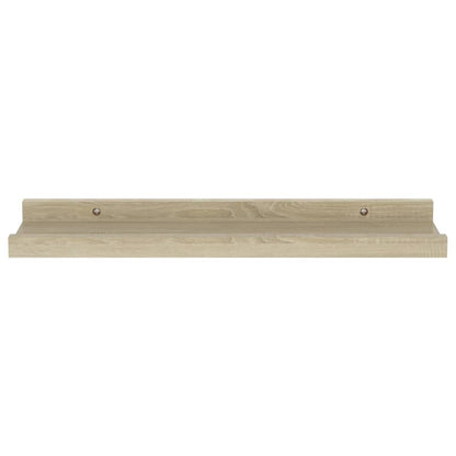 Wandschappen Kleurig 2 40 x 9 x 3 cm Sonoma eiken