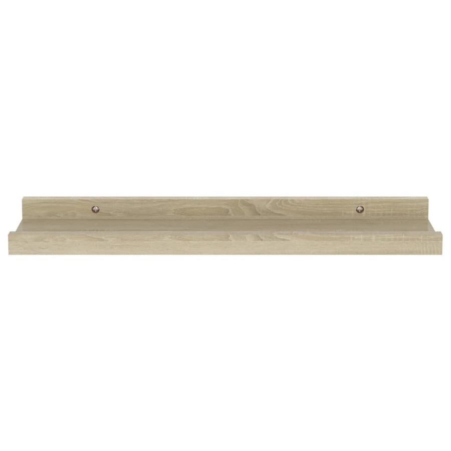 Wandschappen Kleurig 2 40 x 9 x 3 cm Sonoma eiken