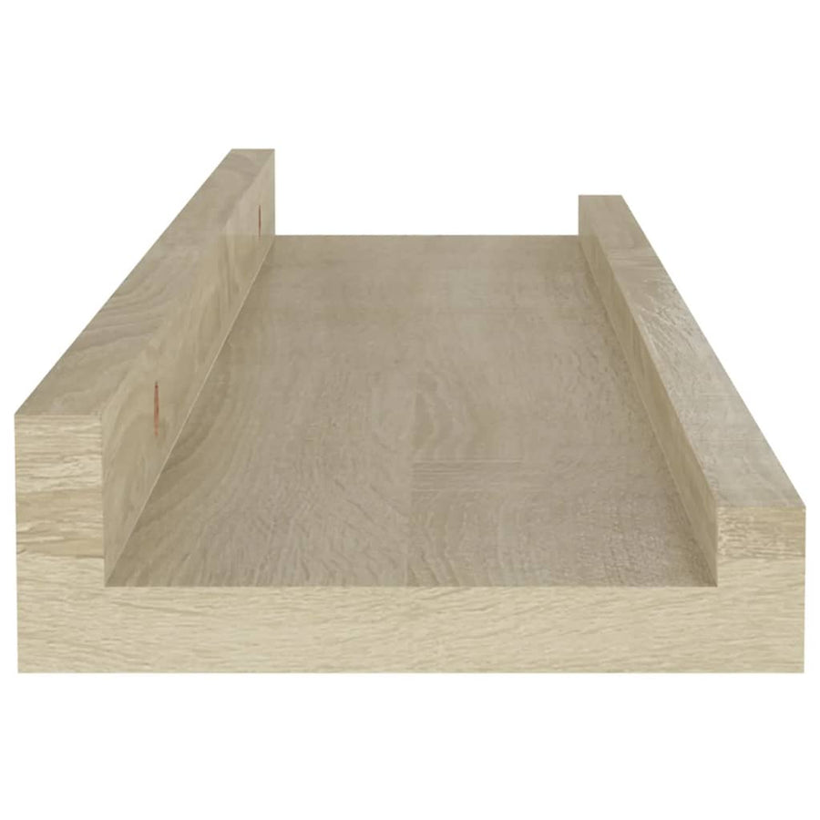 Wandschappen Kleurig 2 40 x 9 x 3 cm Sonoma eiken