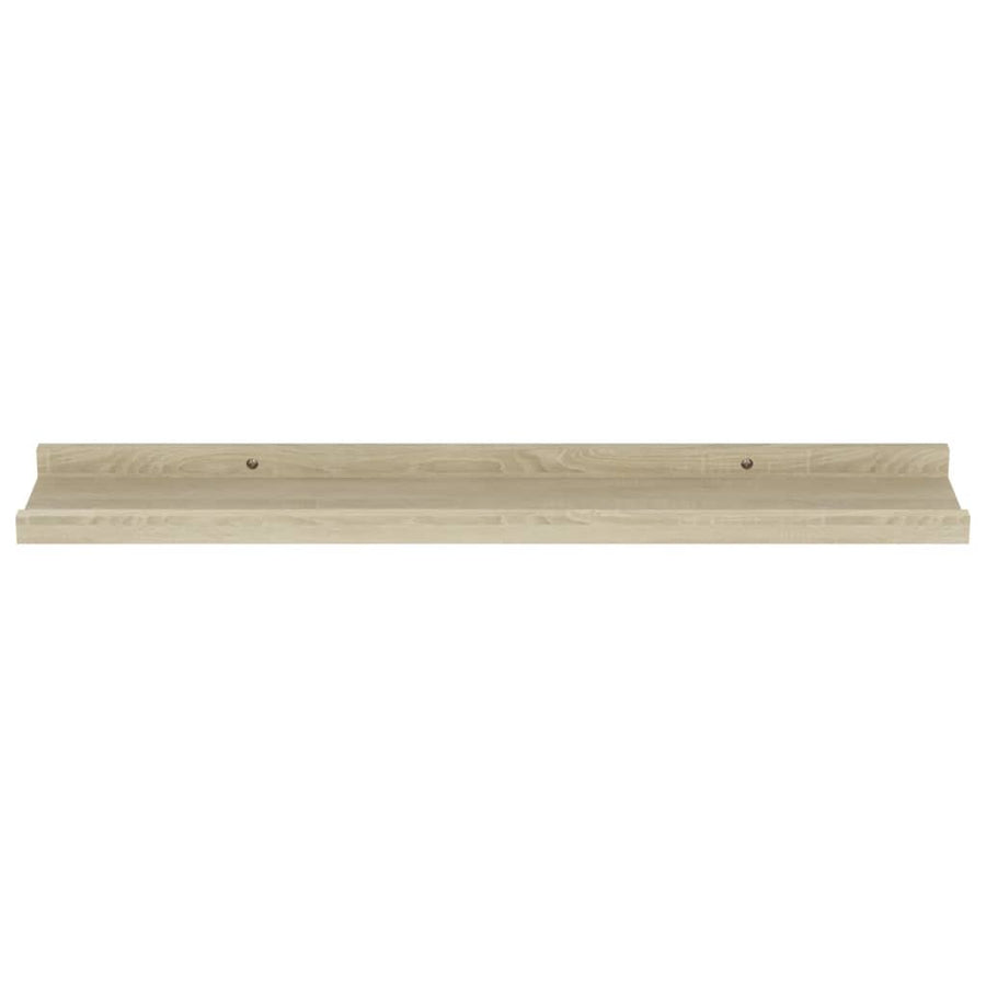 Wandschappen Kleurig 2 60 x 9 x 3 cm Sonoma eiken