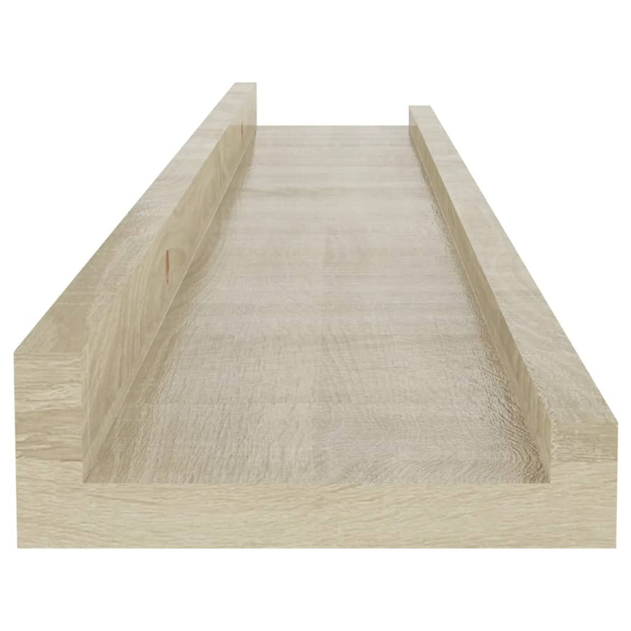 Wandschappen Kleurig 2 60 x 9 x 3 cm Sonoma eiken