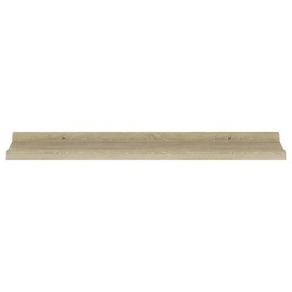 Wandschappen Kleurig 2 80 x 9 x 3 cm Sonoma eiken