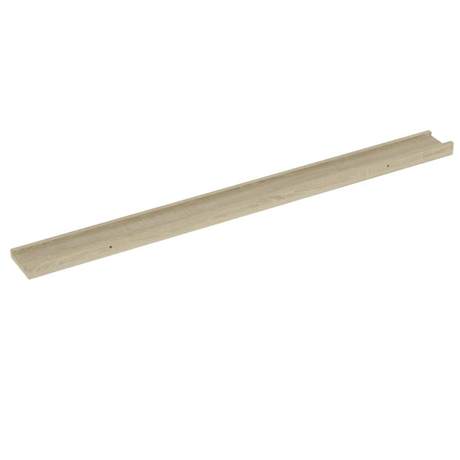 Wandschappen Kleurig 2 100 x 9 x 3 cm Sonoma eiken