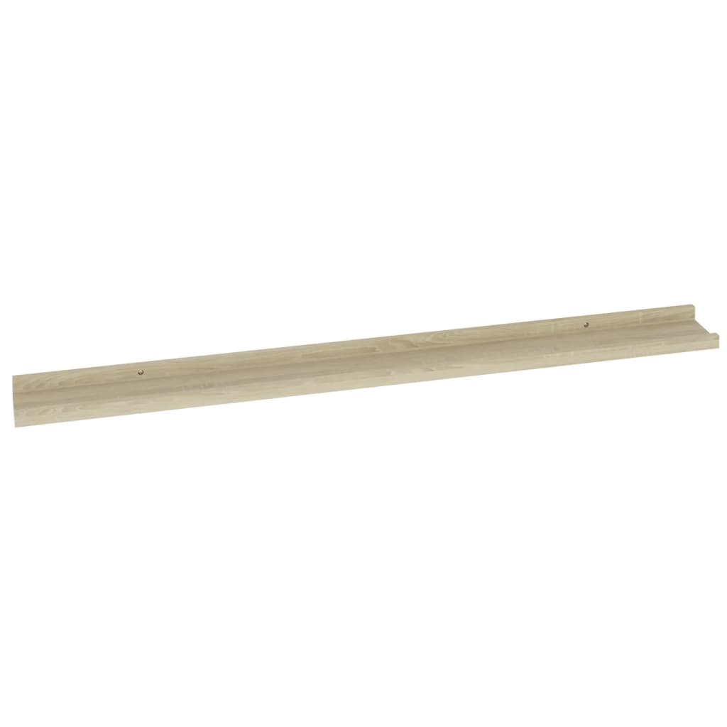 Wandschappen Kleurig 2 100 x 9 x 3 cm Sonoma eiken