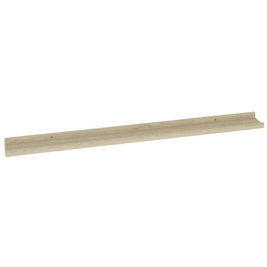 Wandschappen Kleurig 2 100 x 9 x 3 cm Sonoma eiken