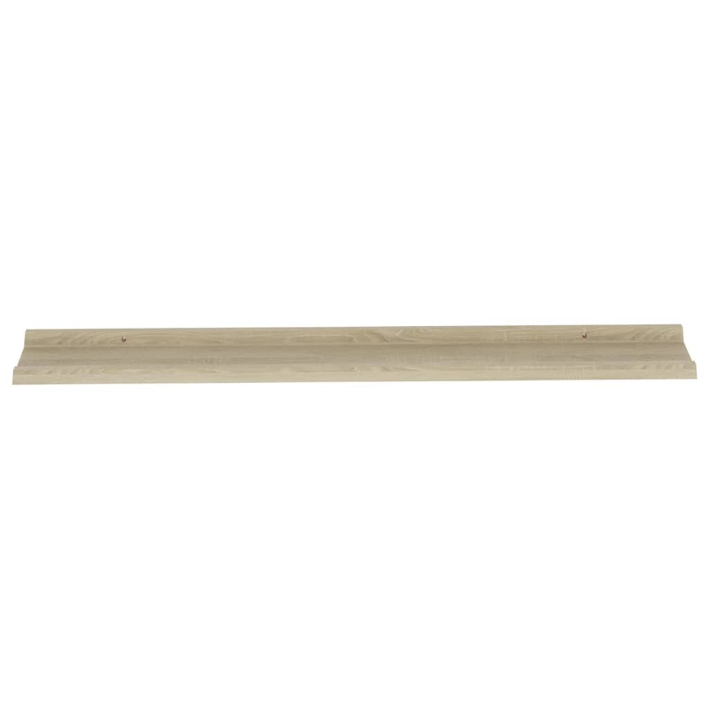 Wandschappen Kleurig 2 115 x 9 x 3 cm Sonoma eiken