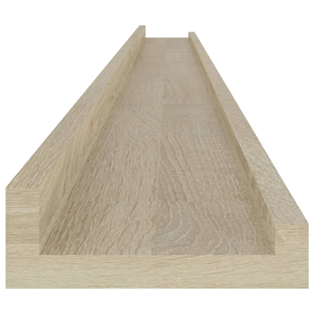 Wandschappen Kleurig 2 115 x 9 x 3 cm Sonoma eiken