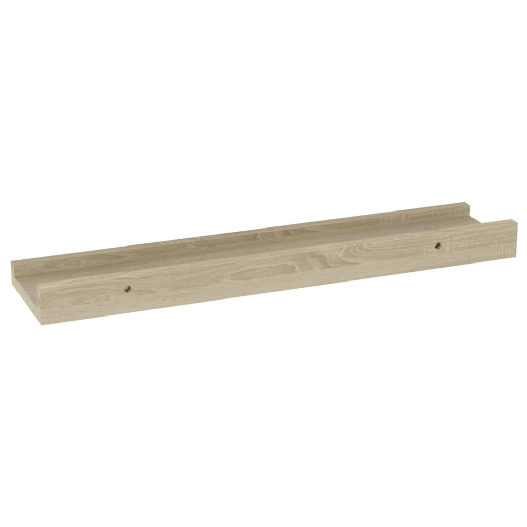 Wandschappen Kleurig 4 40 x 9 x 3 cm Sonoma eiken