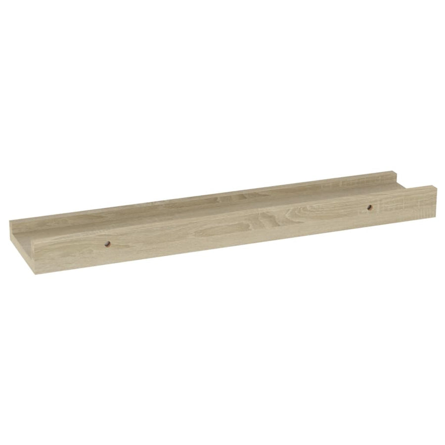 Wandschappen Kleurig 4 40 x 9 x 3 cm Sonoma eiken