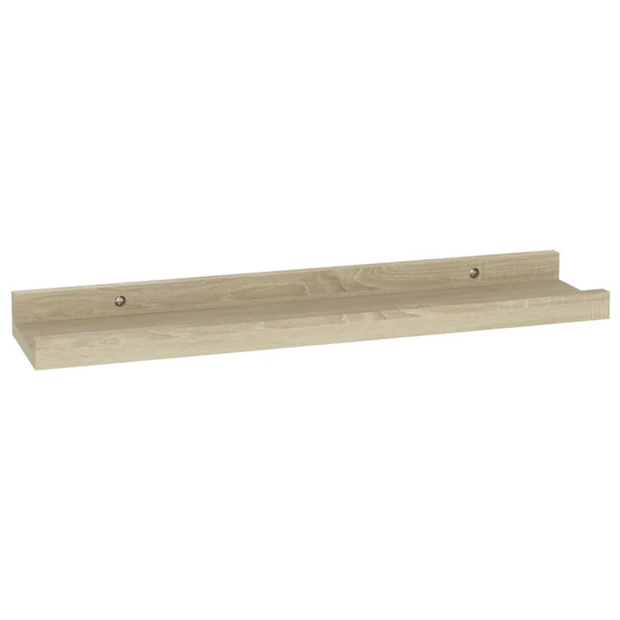 Wandschappen Kleurig 4 40 x 9 x 3 cm Sonoma eiken